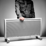 Конвектор гибридный электрический HybridX-2000, ИК нагреватель, цифровой термостат Denzel