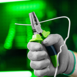 Плоскогубцы комбинированные, 160 мм, двухкомпонентные рукоятки Сибртех