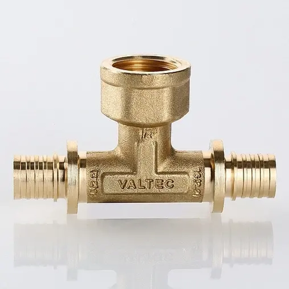Тройник аксиальный переходной 25мм x ¾"в x 25мм Valtec VTm.432.BG.250525