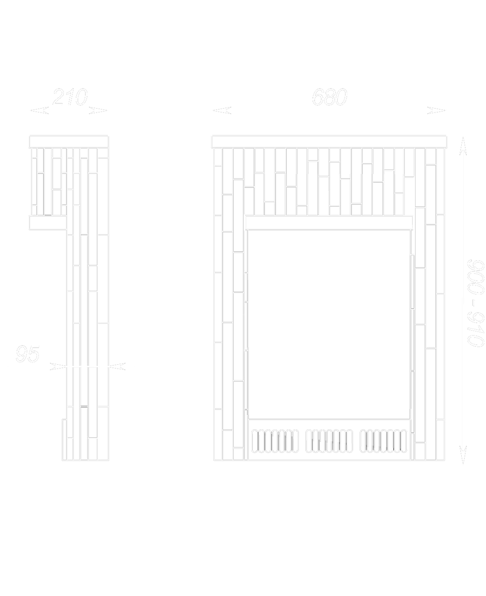 Портал для банной печи