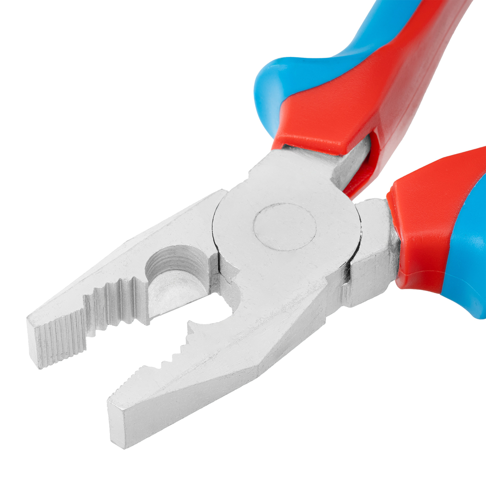 Плоскогубцы комбинированные, 200 мм, декоративные ручки (НИЗ)