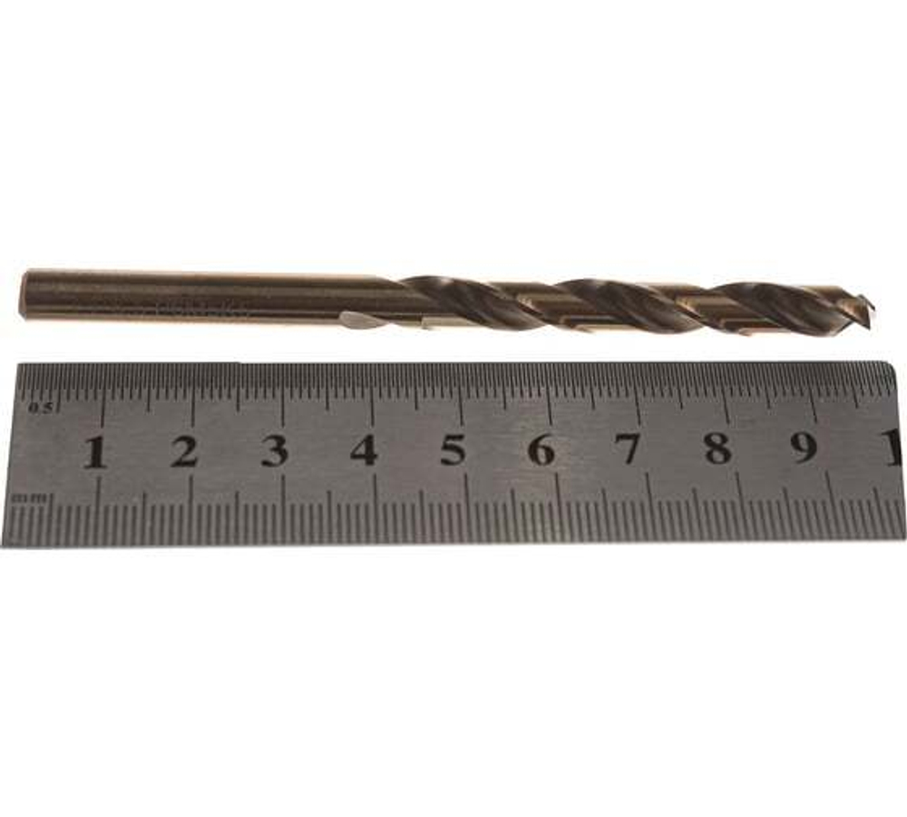 Сверло по металлу (6.5х63х101 мм; ц/х; Р6М5К5; А1; 135 град) GRIFF a112065