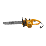 Пила цепная электрическая EDS-2200P, 2.2 кВт,поперечная, шина 45 см, шаг 3/8, паз 1.3 мм, 63 звена Denzel
