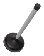 Вантуз для удаления засоров "Классик", пластик ручка, резиновая чаша 0,3 л, ванн и унитазов