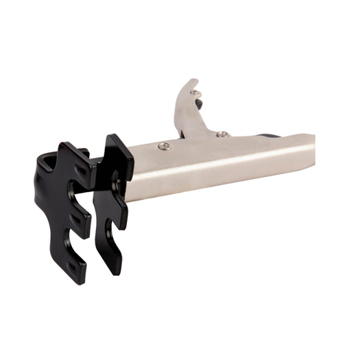 WDK-65010  Зажим плоский с W-образным захватом с фиксатором.