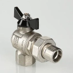 Кран шаровый с американкой угловой ¾"в x ¾"н Valtec Perfect VT.328.N.05