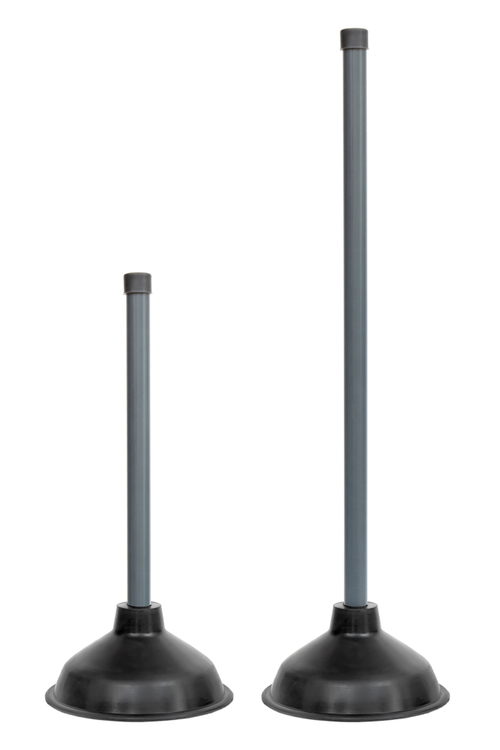 Вантуз КРОКОЧИСТ для удаления засоров усиленный, чаша 16 см., пластиковая ручка 30 см.