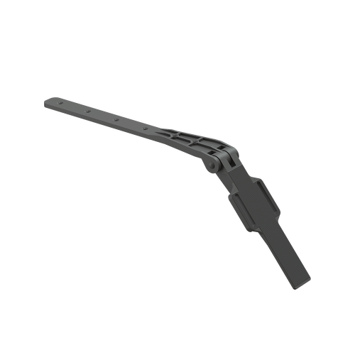 Крепление регулируемое для кронштейна желоба LUX, графит