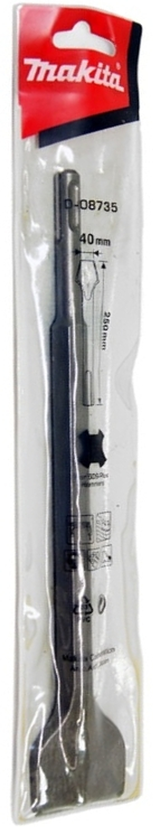 Широкое долото SDS-Plus 40x250 мм Makita D-08735