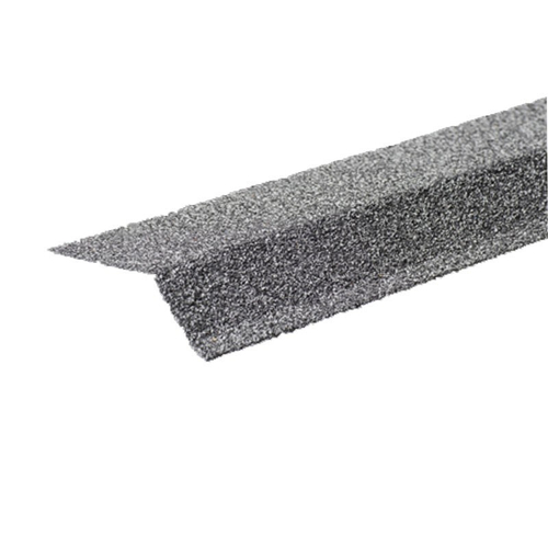 Планка карнизная с гранулятом, стальной 75х50х5 мм, 1,25 м, шт