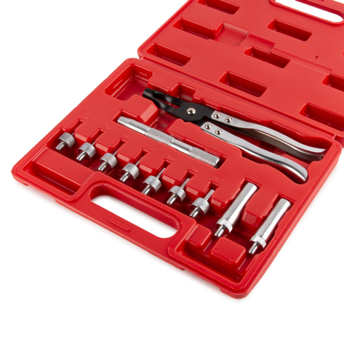 WDK-214560 Съемник (щипцы) для маслосъемных колпачков, 11 предметов