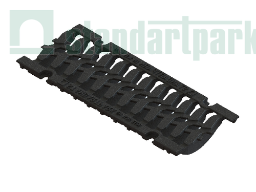 Решетка водоприемная Drive "шина" чугунная ВЧ, кл.Е600 22505