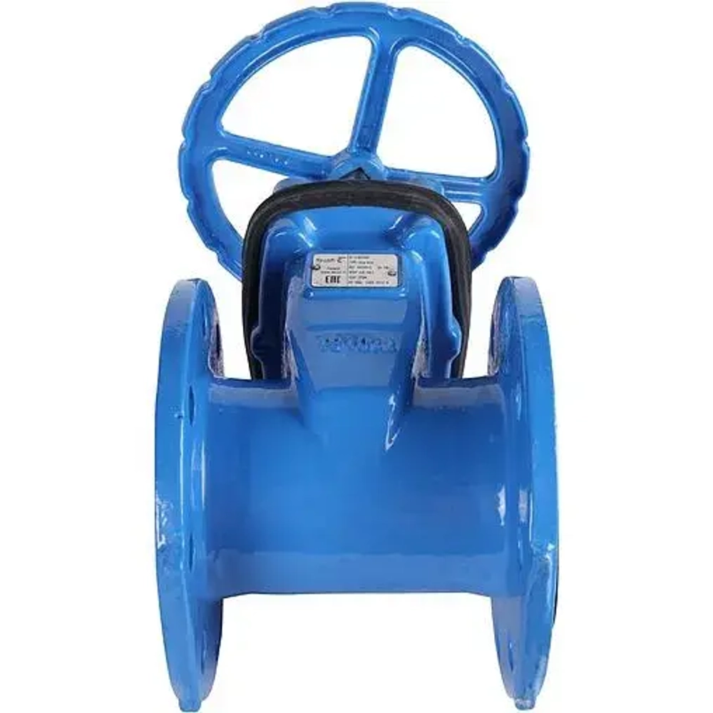 Задвижка с обрезиненным клином фланцевая Ду100 Ру16 Tecofi VOC4241C-00EP0100
