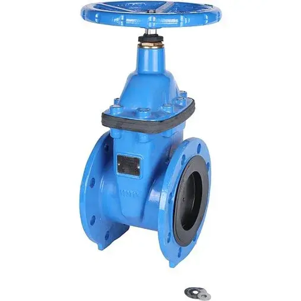 Задвижка с обрезиненным клином фланцевая Ду150 Ру16 Tecofi VOC4241C-00EP0150