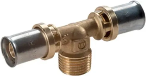 Тройник пресс переходной 32мм x 1"н x 32мм Giacomini RM153Y059