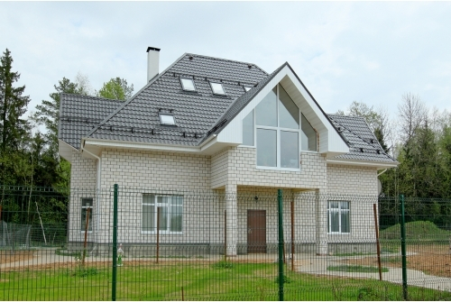 Металлочерепица классик 0,5 PE RAL 7004 сигнальный серый