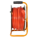 Удлинитель силовой на катушке GLANZEN 4 гн. ПВС 2х2,5 арт. EB-50-008