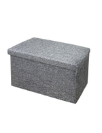 КОРОБ складной ГЕЛЕОС Пуф 49-ТС, размер 48х30х30 см, серый