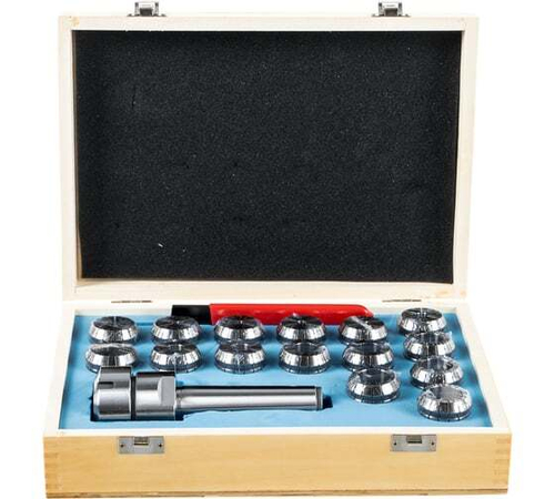 Патрон цанговый MSB4-ER40, хвостовик конус Морзе, DIN228-A, с набором цанг 15 шт. 4-26 мм GRIFF b220332