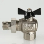 Кран шаровый с американкой угловой ¾"в x ¾"н Valtec Perfect VT.328.N.05