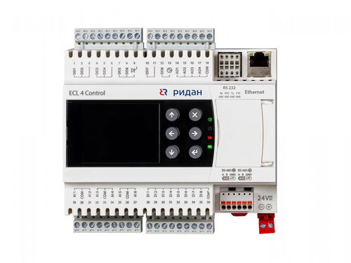 Ридан 087H374983R — Контроллер ECL4 Control 368R, напряжение питания 24V AC/DC