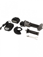 DBE-9322BKIT Угловая шлифмашина аккумуляторная DeBever с бесщёточным двигателем, 125 мм, 20В в наборе с аккумулятором и зарядным устройством
