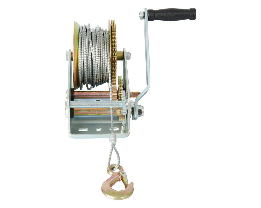 Лебедка барабанная WH18-20 г/п 800 кг, канат 20 м