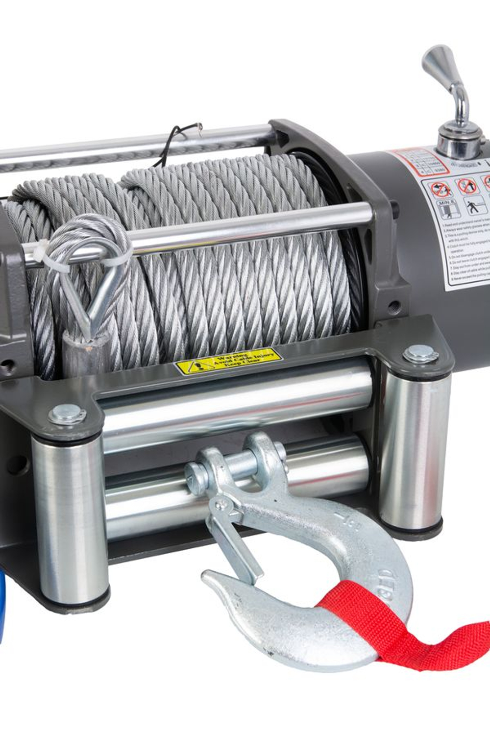 Лебедка автомобильная TOR ЛА SEC16800 г/п 7620 кг 28 м 12V