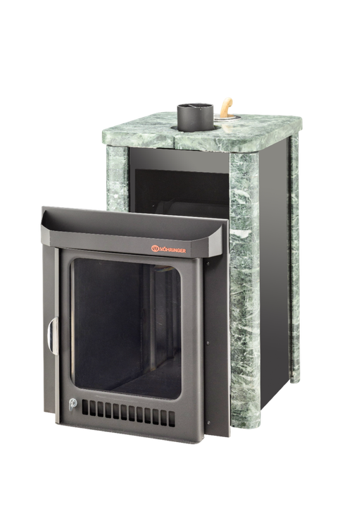 Печь для бани "Квадра ПФ" (Стекло- Камень)