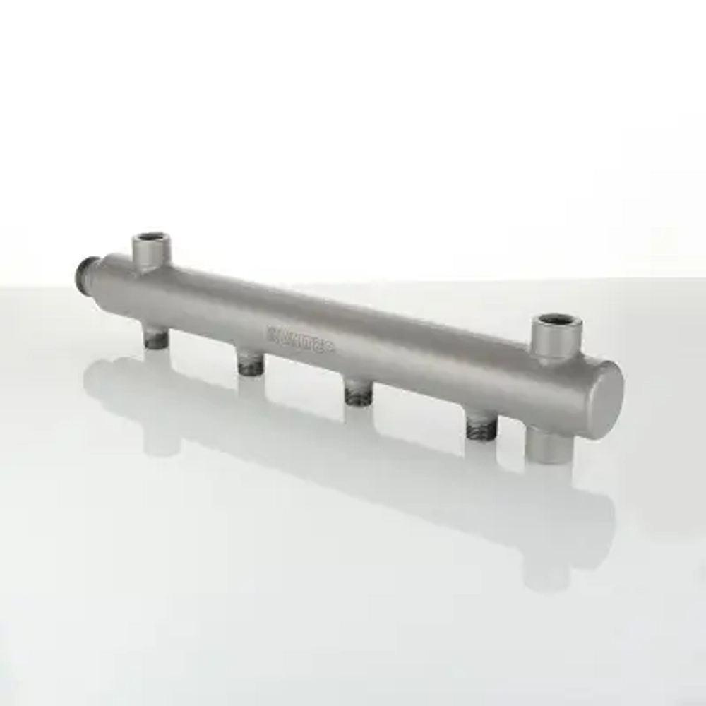 Коллектор распределительный концевой 5 отводов 1"н x ½"н Valtec VTc.510.BS.060405