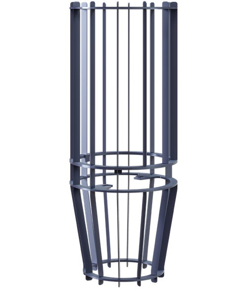 Сетка на трубу GFS Авангард 24 тюльпан 115 (300*770) под шибер