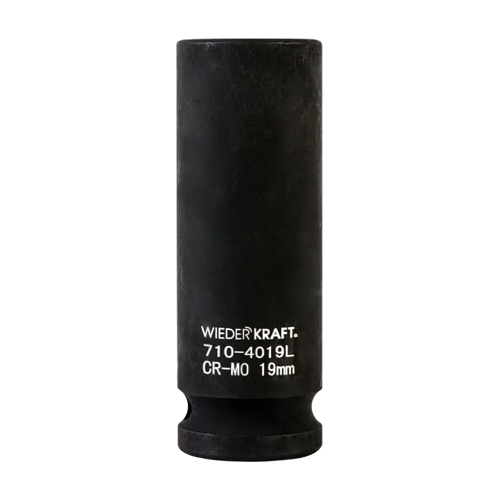 WDK-710-4019L Головка торцевая ударная глубокая 1/2", 6 гр. 19мм.
