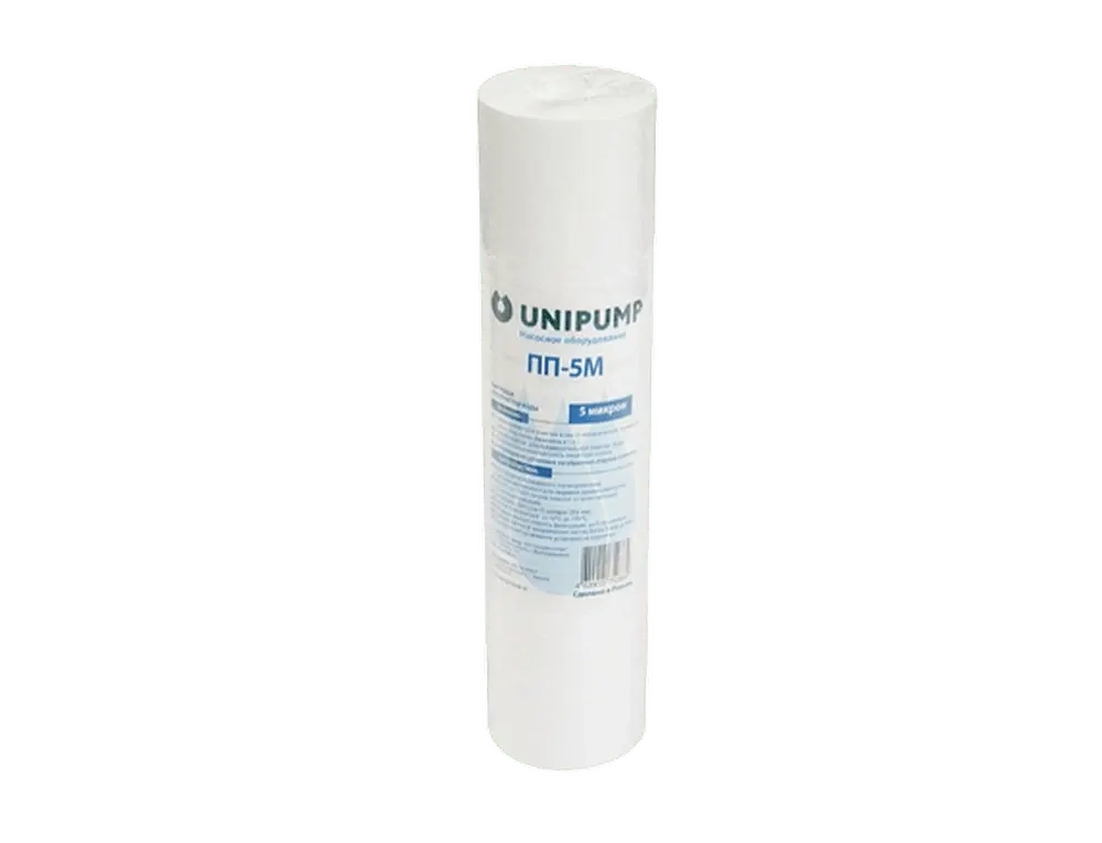 Полипропиленовый картридж UNIPUMP ПП-20 М (10”, 20 мкм)
