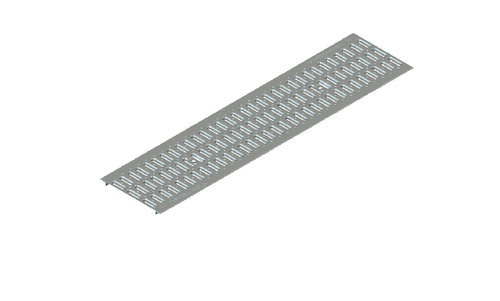 Решетка штампованная Basic DN200 оцинкованная кл. А15