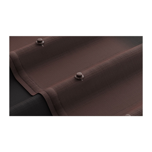 Лист Ондулин SMART Коричневый 1950х950 мм