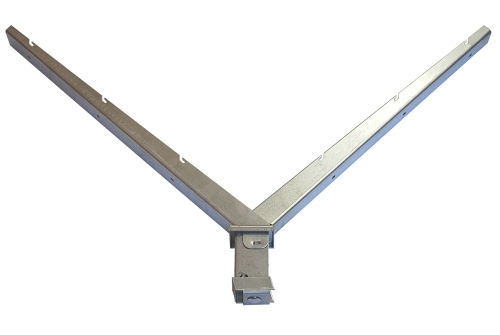 Наконечник V на столб 62х55 Zn