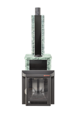 Печь для бани "Квадра ПФ" (Стекло- Камень)