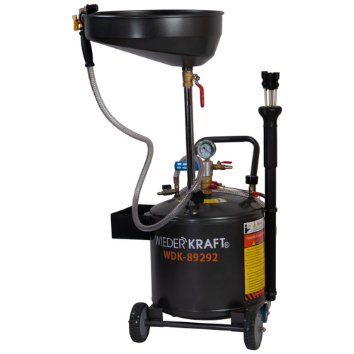 WDK-89292 Маслосменная установка 40л с  воронкой и откачкой через щуп