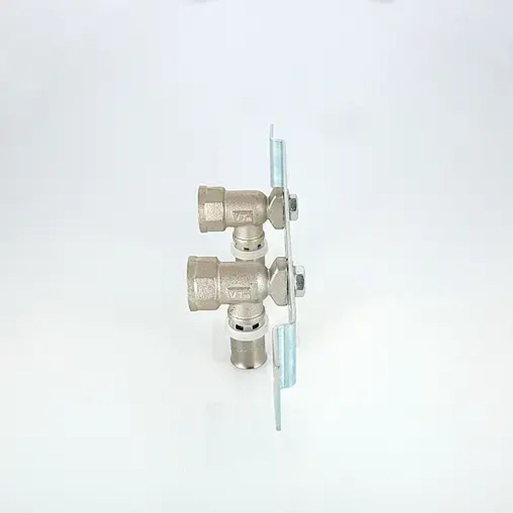 Монтажная планка с водорозетками пресс 16мм x ½"в Valtec VTm.224.N.001604