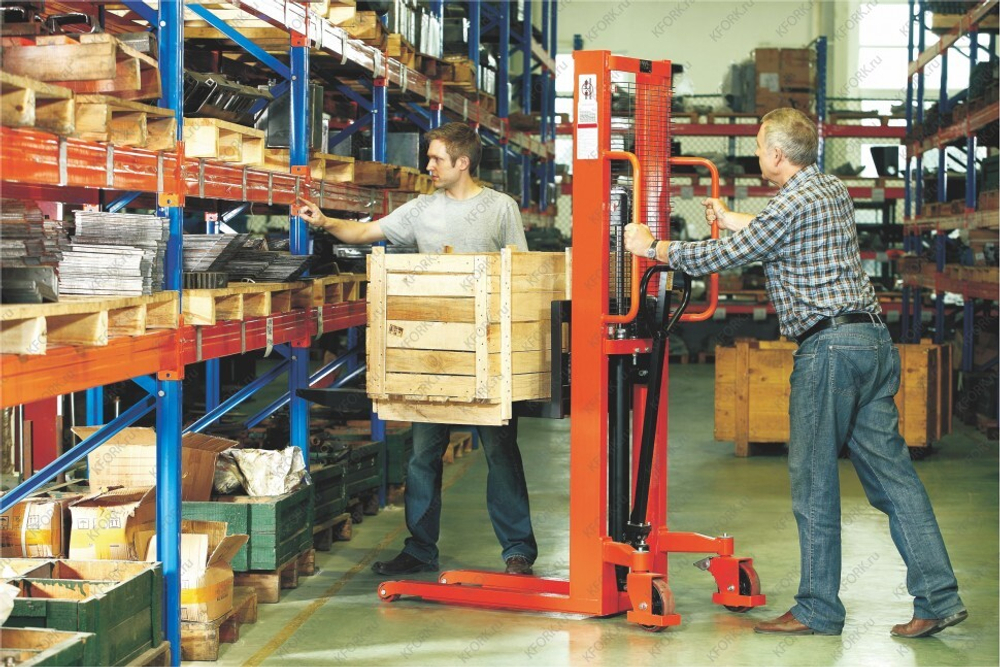 Штабелер ручной гидравлический Noblelift SFH1016 г/п 1 т 1,6 м