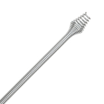 Устройство для удаления засоров в унитазах и писсуарах с универсальной насадкой.