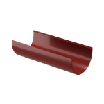 Желоб водосточный 3 м Standard, красный