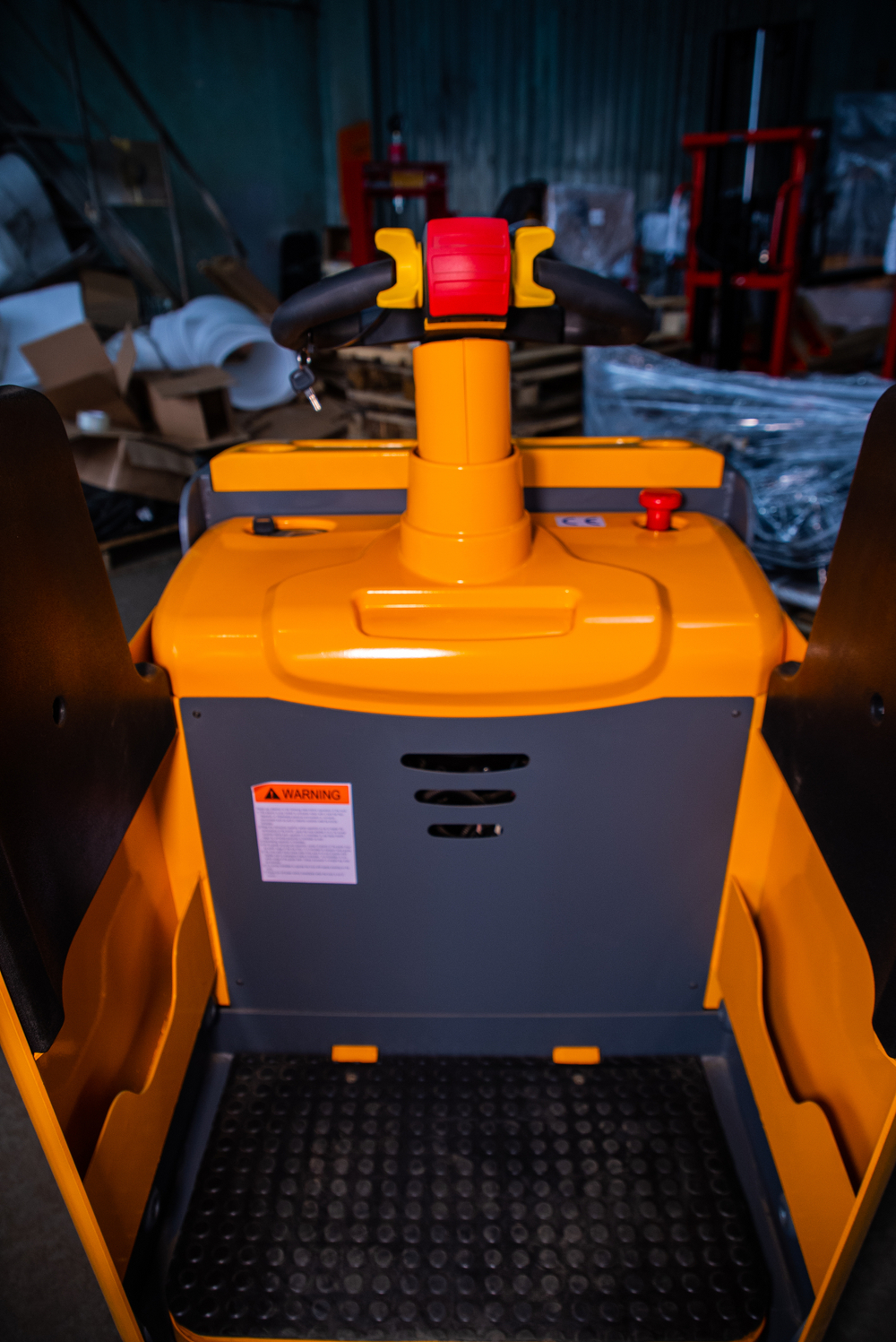 Тележка электрическая 2000 кг 1150 мм XILIN CBD20L с закрытой платформой 24/280 В/Ач*