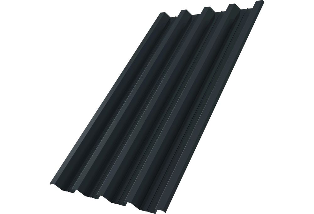 Профнастил H60R Grand Line 0,5 PurPro Matt 275 RAL 7016 антрацитово-серый