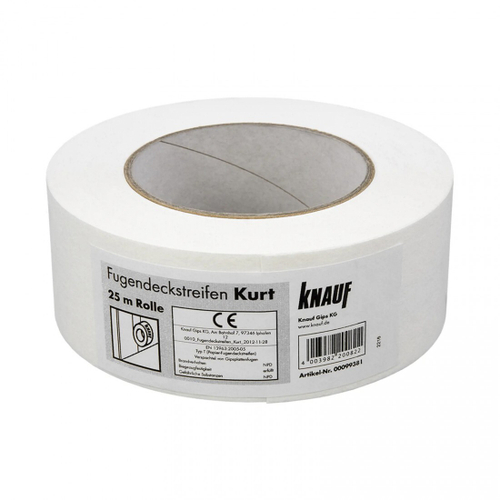 Лента армирующая Knauf Kurt для стыков ГКЛ, 50 мм, 25 м, шт
