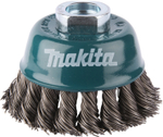 Чашечная щётка 75 мм из стальной проволоки 0.5 мм, M14 для УШМ Makita D-24131