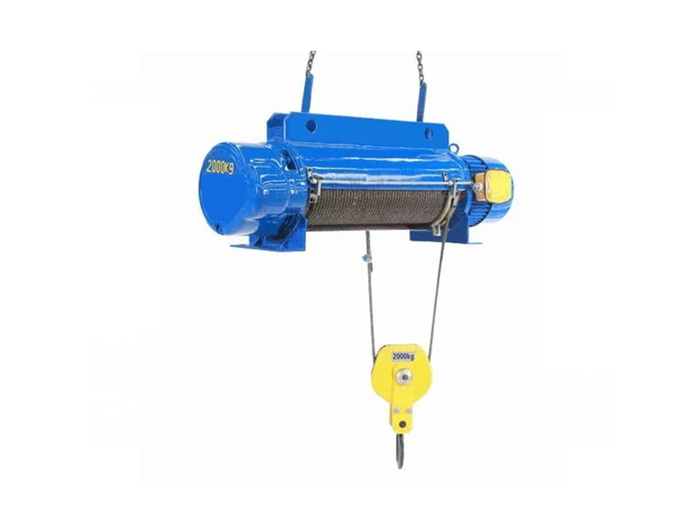 Таль стационарная на лапах 3,2т 6м 380В электрическая канатная TOR CD PRO