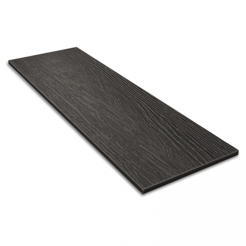 Фибросайдинг Decover Gray тёмно-серый 3600х190х8 мм (0,684 м2), шт