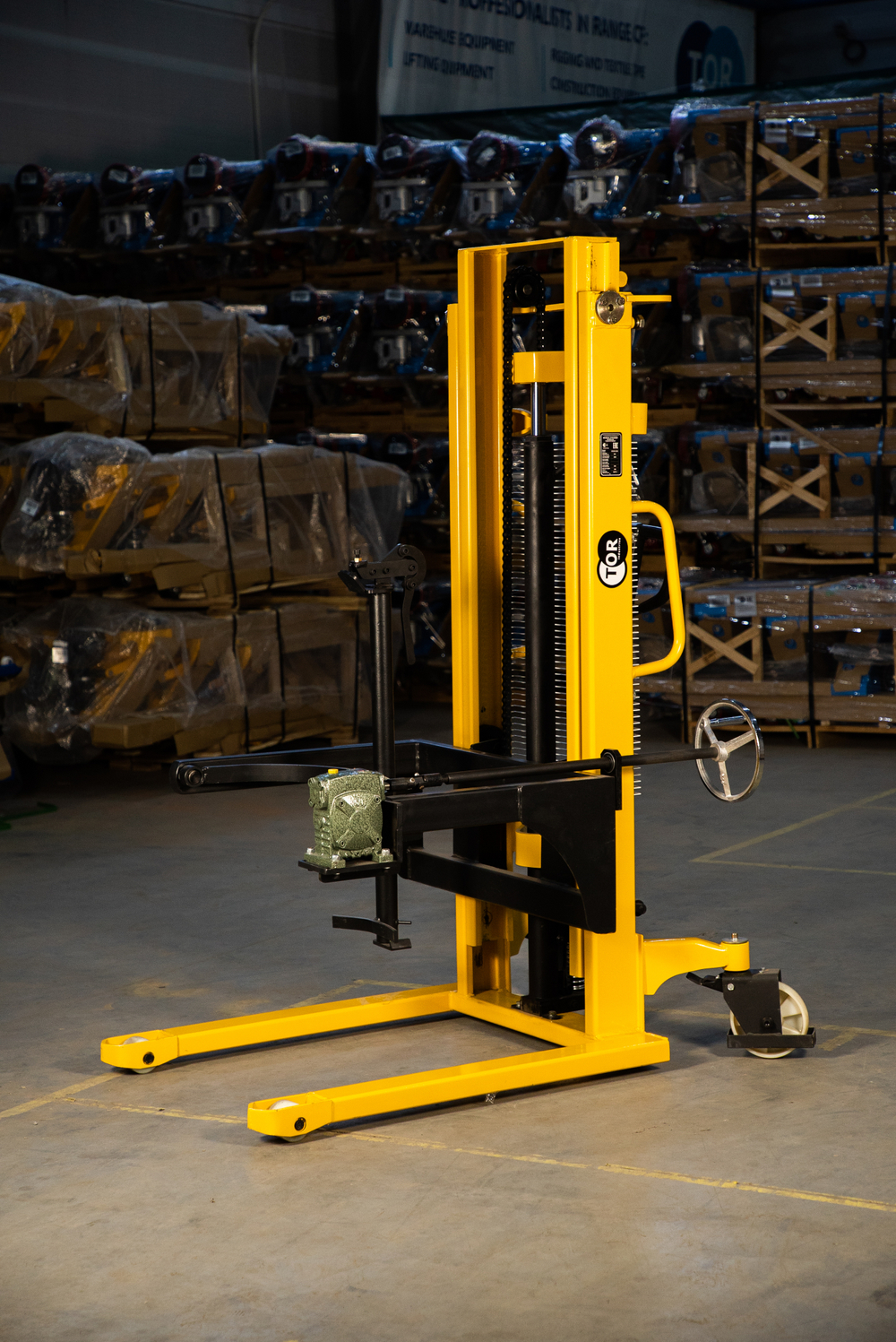 Штабелер-бочкокантователь гидравлический 0,5 т 1,6 м TOR WDS500-1600