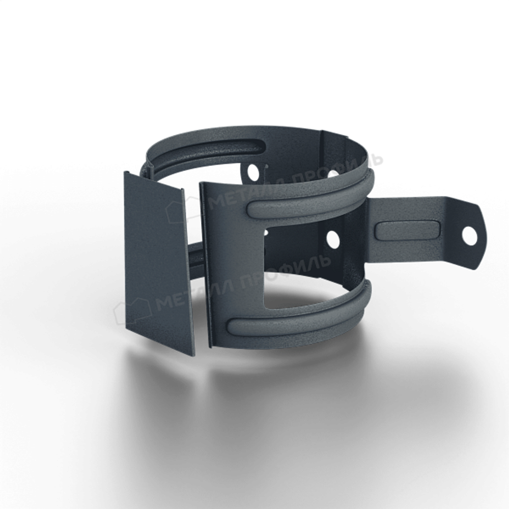 Держатель трубы (на дерево) МЕТАЛЛ ПРОФИЛЬ Foramina Freeze D100 Grey